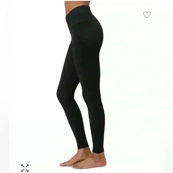 NWT SPIRITUAL GANGSTER love sculpt seamless 7/8 ruffle legs red maroon xs/s - Picture 6 of 8